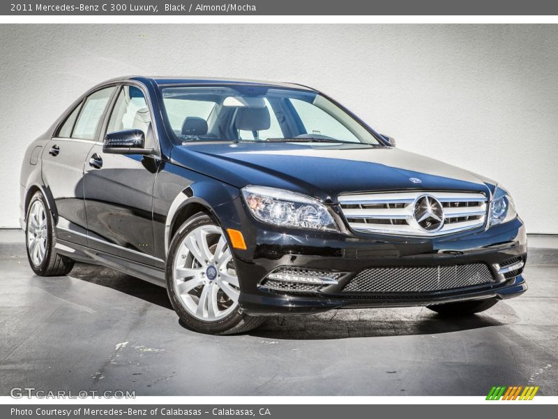 Black / Almond/Mocha 2011 Mercedes-Benz C 300 Luxury