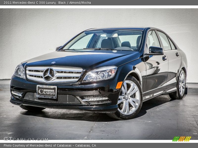 Black / Almond/Mocha 2011 Mercedes-Benz C 300 Luxury