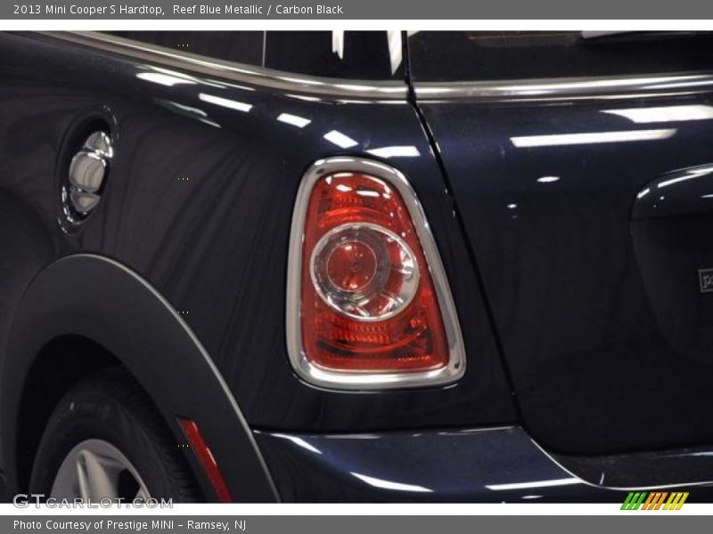 Reef Blue Metallic / Carbon Black 2013 Mini Cooper S Hardtop