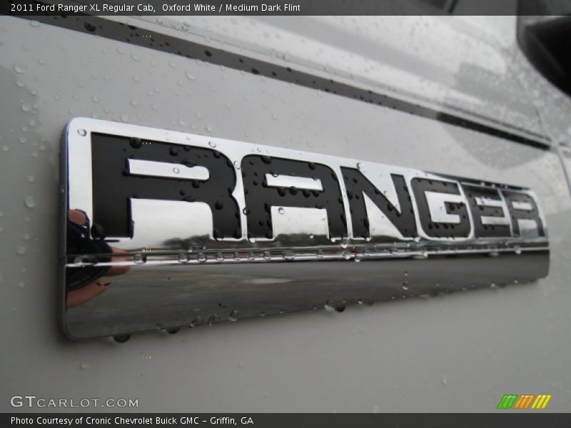 Oxford White / Medium Dark Flint 2011 Ford Ranger XL Regular Cab