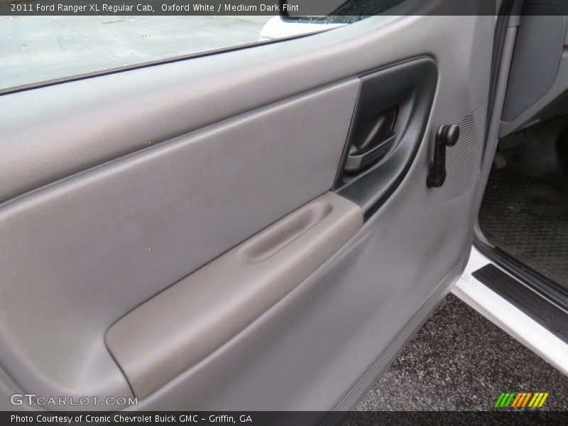 Oxford White / Medium Dark Flint 2011 Ford Ranger XL Regular Cab