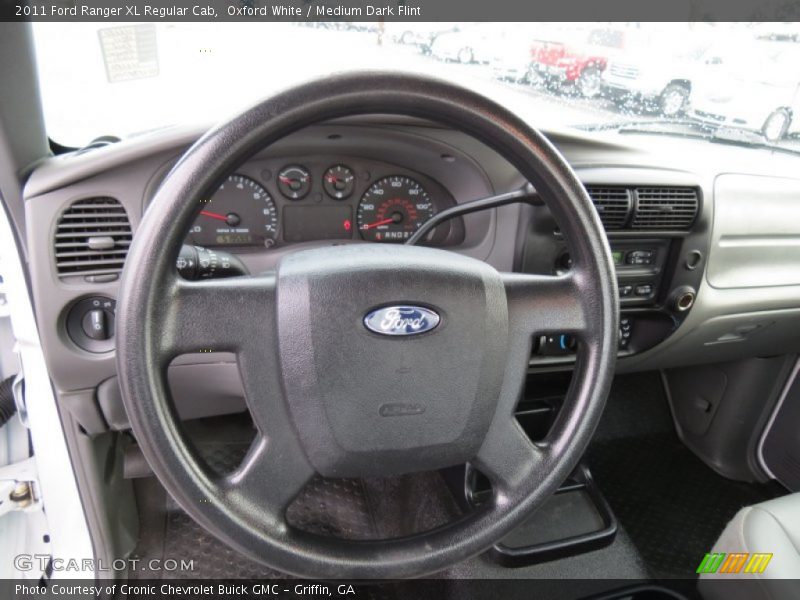  2011 Ranger XL Regular Cab Steering Wheel