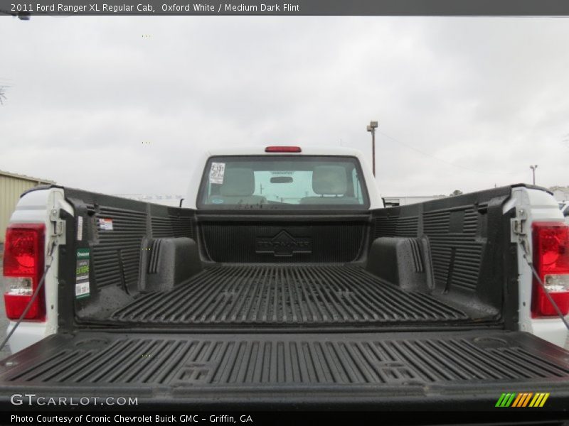 Oxford White / Medium Dark Flint 2011 Ford Ranger XL Regular Cab