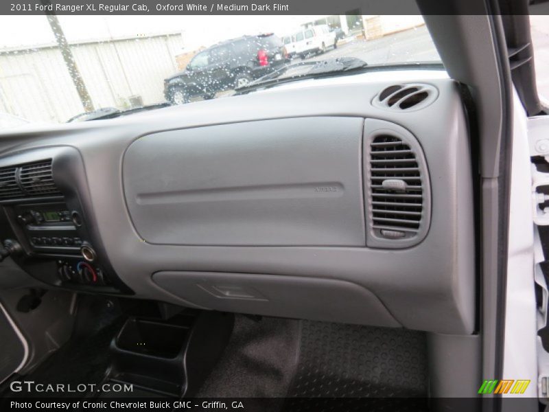 Oxford White / Medium Dark Flint 2011 Ford Ranger XL Regular Cab