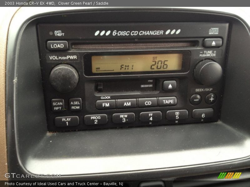 Audio System of 2003 CR-V EX 4WD