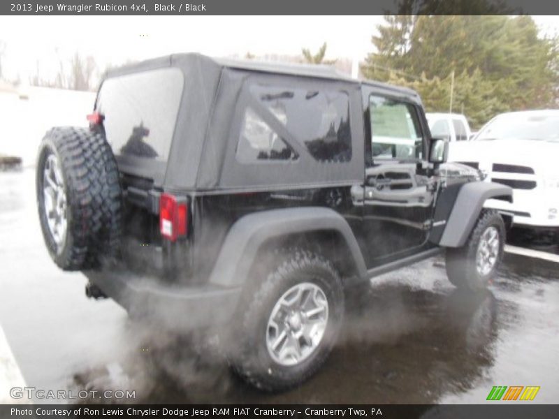 Black / Black 2013 Jeep Wrangler Rubicon 4x4