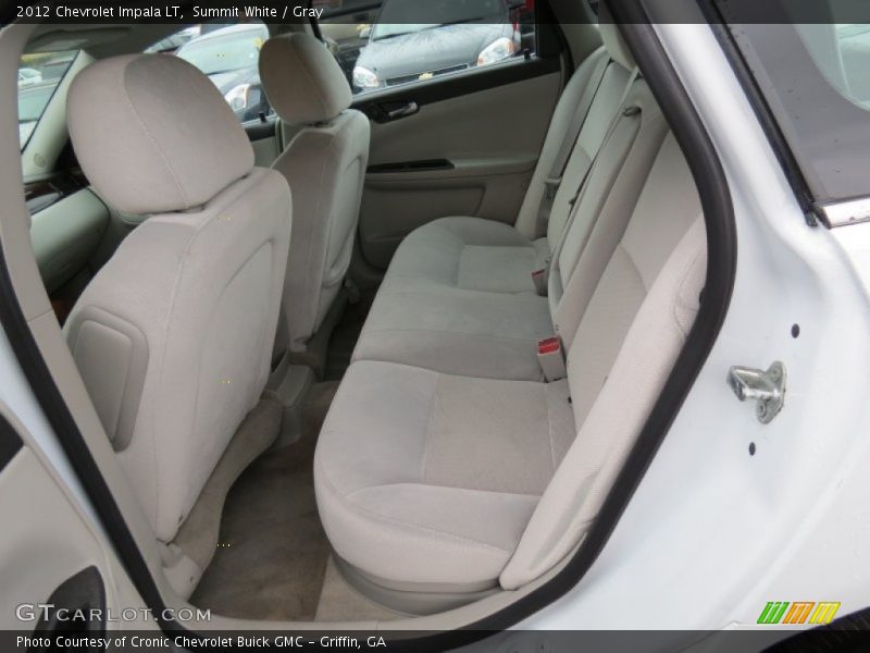 Summit White / Gray 2012 Chevrolet Impala LT