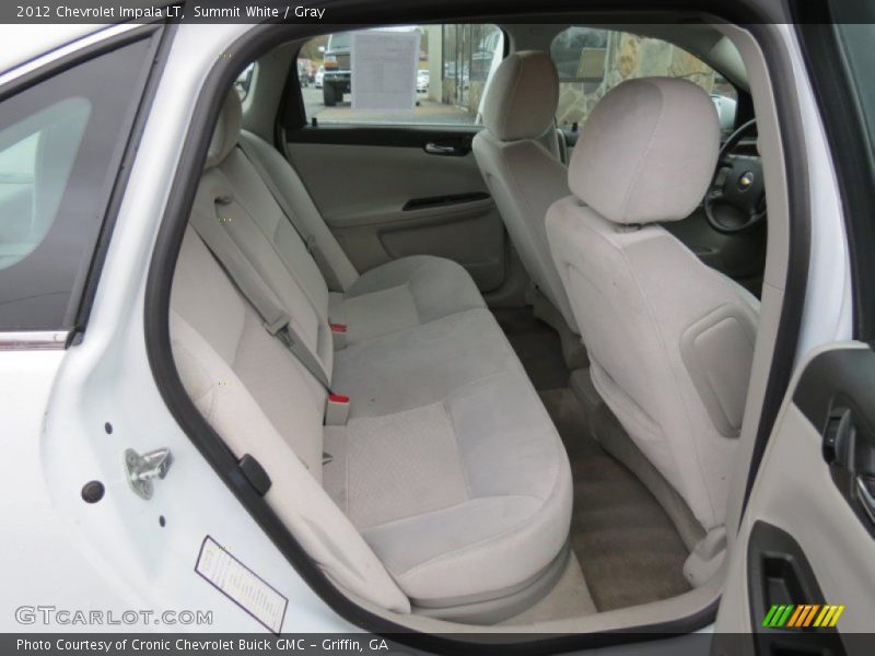 Summit White / Gray 2012 Chevrolet Impala LT