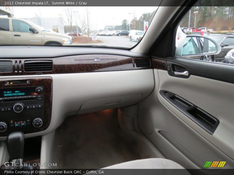 Summit White / Gray 2012 Chevrolet Impala LT