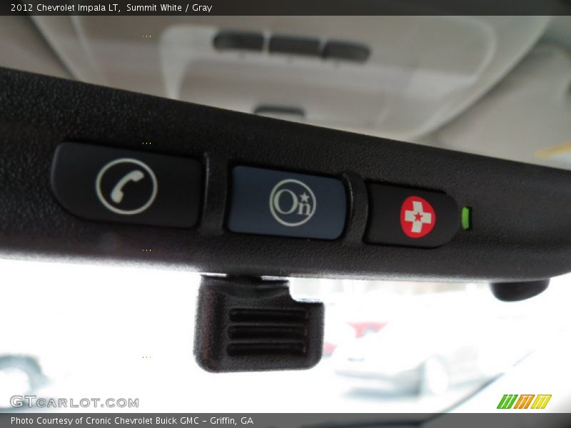 Summit White / Gray 2012 Chevrolet Impala LT