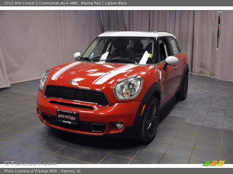 Blazing Red / Carbon Black 2013 Mini Cooper S Countryman ALL4 AWD