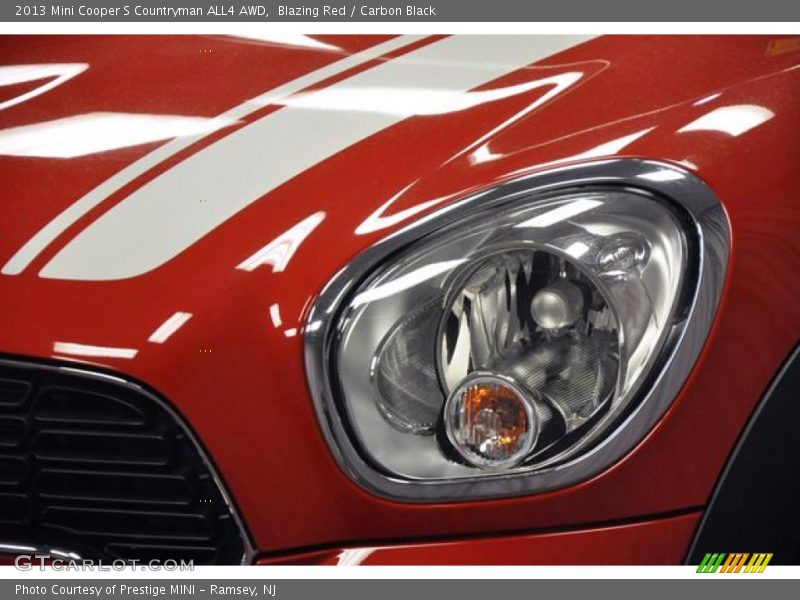 Blazing Red / Carbon Black 2013 Mini Cooper S Countryman ALL4 AWD