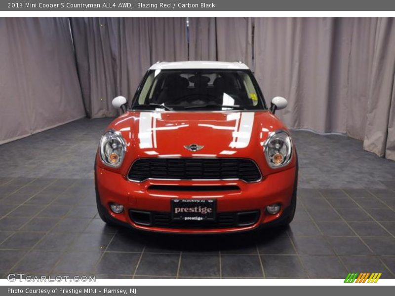 Blazing Red / Carbon Black 2013 Mini Cooper S Countryman ALL4 AWD