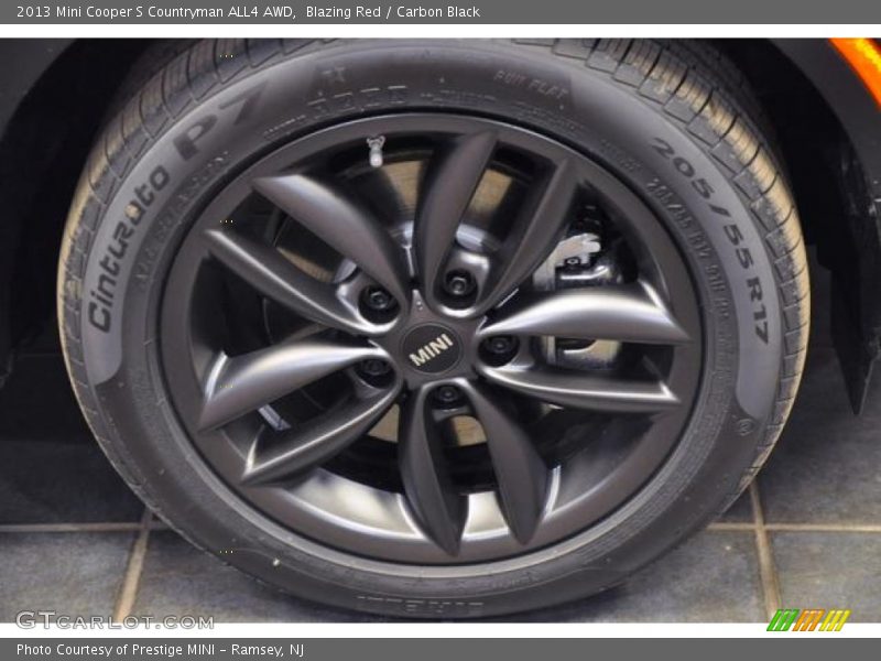 Blazing Red / Carbon Black 2013 Mini Cooper S Countryman ALL4 AWD