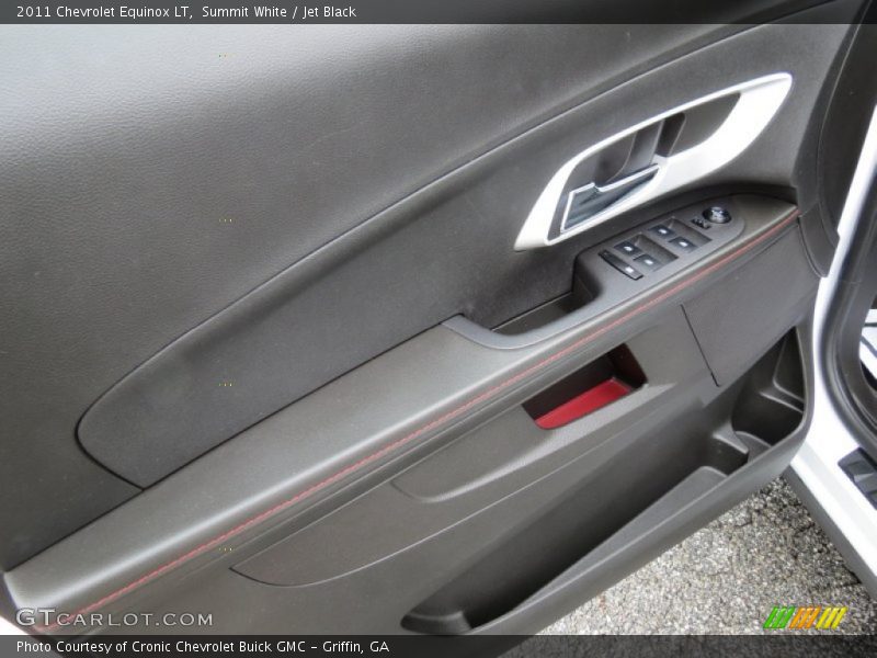 Summit White / Jet Black 2011 Chevrolet Equinox LT