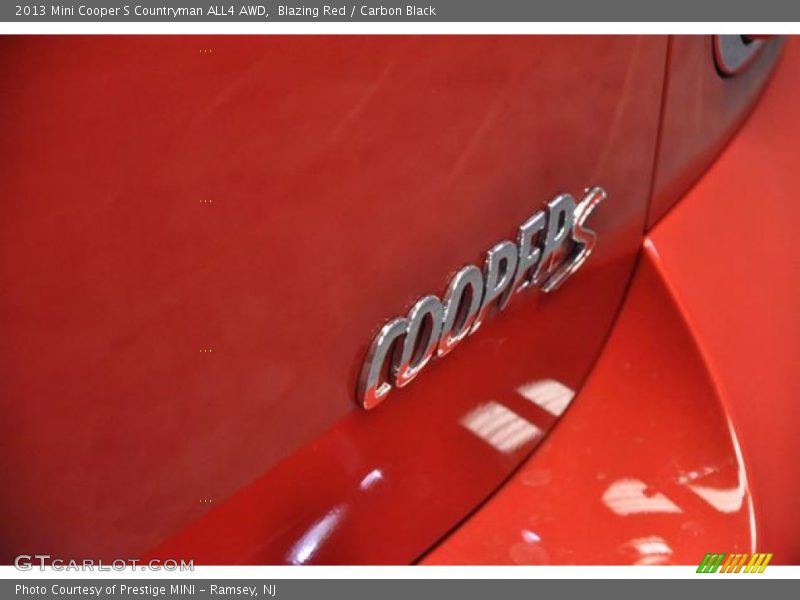 Blazing Red / Carbon Black 2013 Mini Cooper S Countryman ALL4 AWD