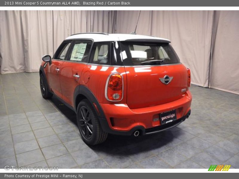 Blazing Red / Carbon Black 2013 Mini Cooper S Countryman ALL4 AWD