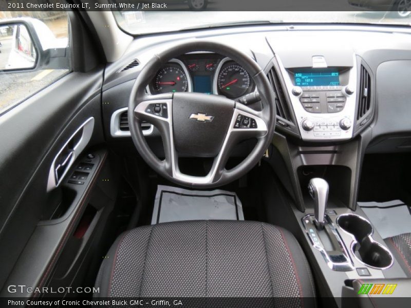 Summit White / Jet Black 2011 Chevrolet Equinox LT