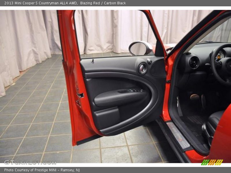 Blazing Red / Carbon Black 2013 Mini Cooper S Countryman ALL4 AWD