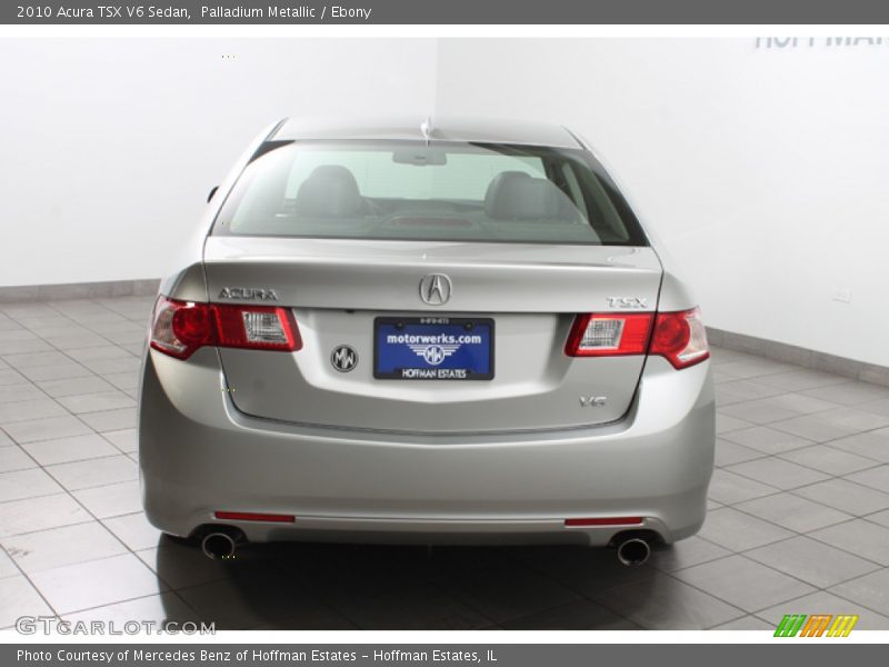 Palladium Metallic / Ebony 2010 Acura TSX V6 Sedan
