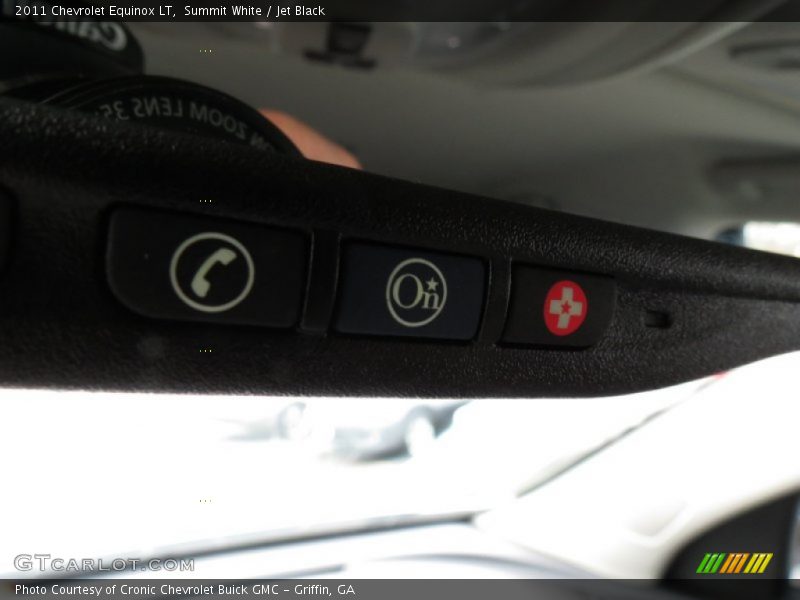 Summit White / Jet Black 2011 Chevrolet Equinox LT