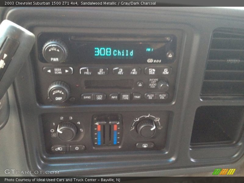 Sandalwood Metallic / Gray/Dark Charcoal 2003 Chevrolet Suburban 1500 Z71 4x4