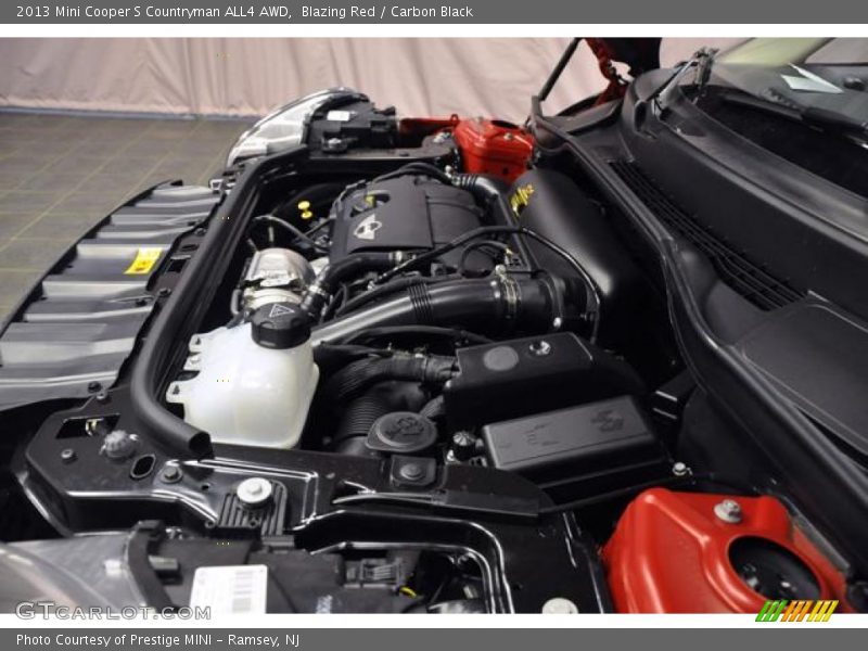 Blazing Red / Carbon Black 2013 Mini Cooper S Countryman ALL4 AWD