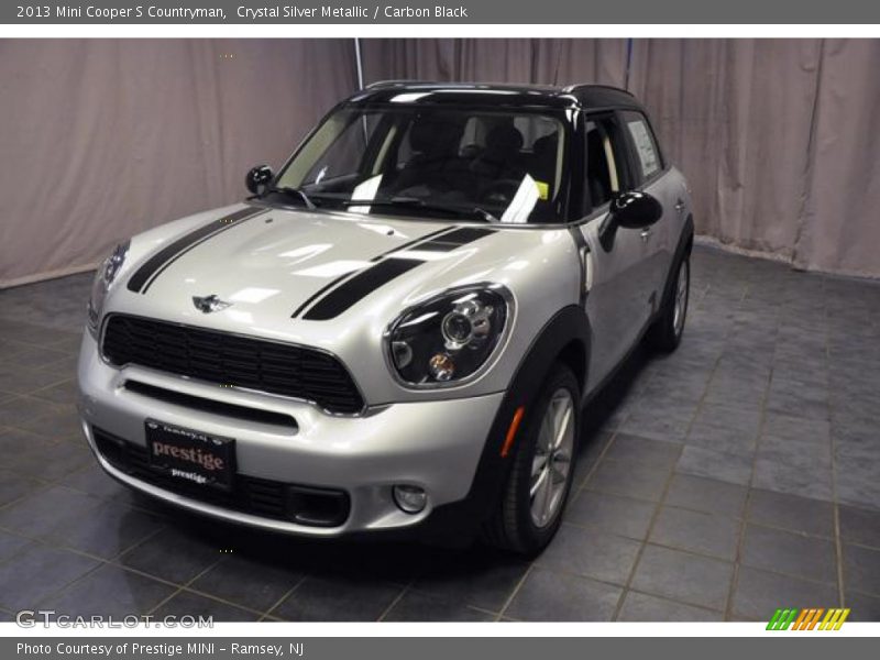 Crystal Silver Metallic / Carbon Black 2013 Mini Cooper S Countryman