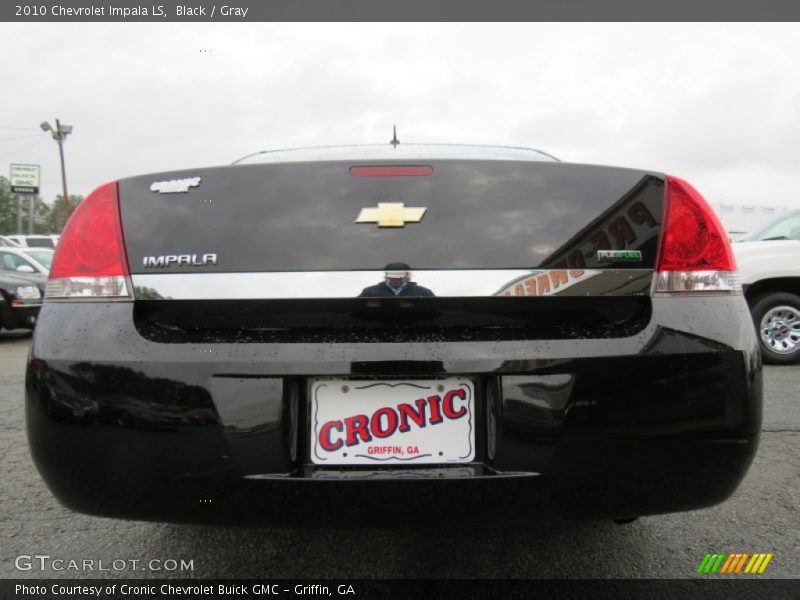 Black / Gray 2010 Chevrolet Impala LS