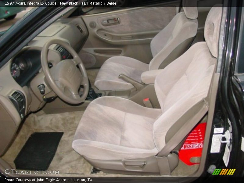 Front Seat of 1997 Integra LS Coupe