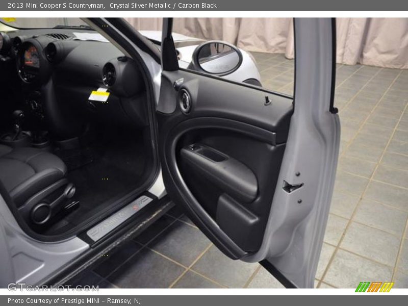 Crystal Silver Metallic / Carbon Black 2013 Mini Cooper S Countryman