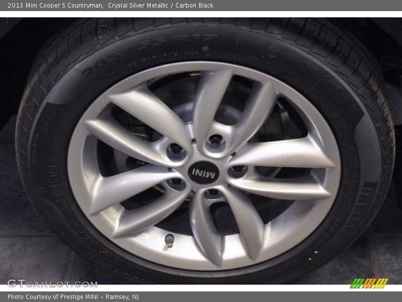 Crystal Silver Metallic / Carbon Black 2013 Mini Cooper S Countryman