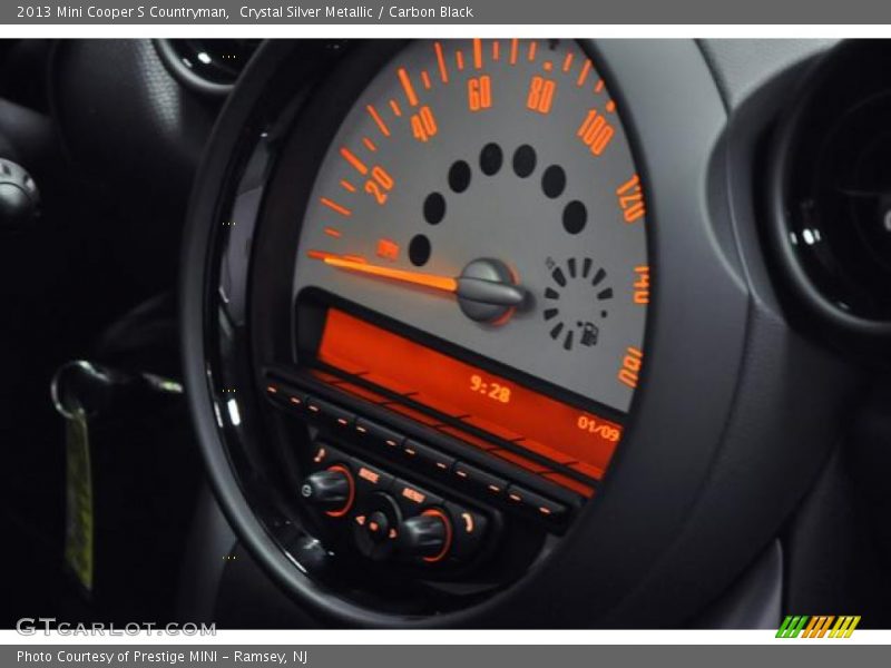 Crystal Silver Metallic / Carbon Black 2013 Mini Cooper S Countryman