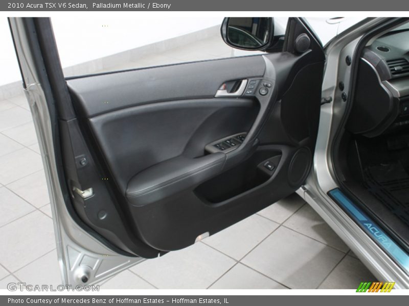 Palladium Metallic / Ebony 2010 Acura TSX V6 Sedan