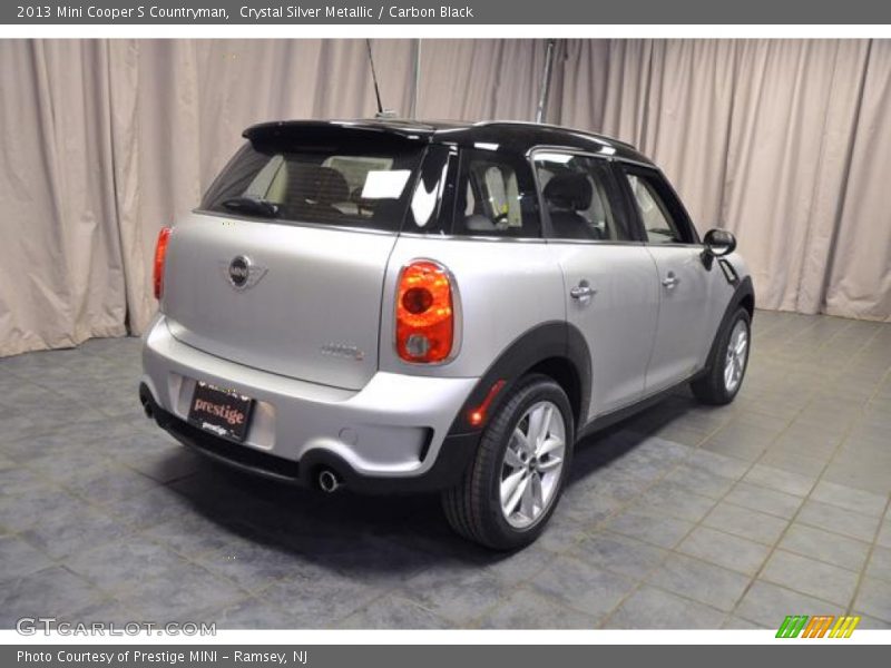 Crystal Silver Metallic / Carbon Black 2013 Mini Cooper S Countryman