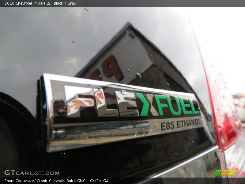 Black / Gray 2010 Chevrolet Impala LS