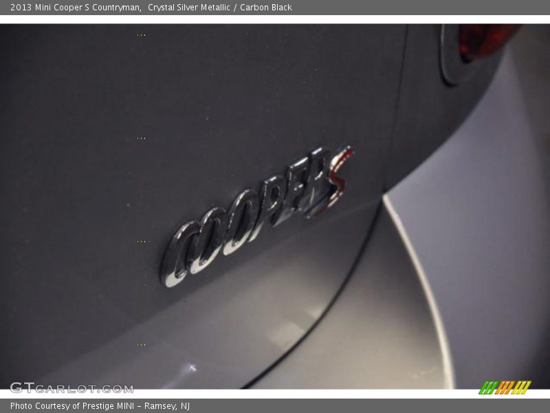 Crystal Silver Metallic / Carbon Black 2013 Mini Cooper S Countryman