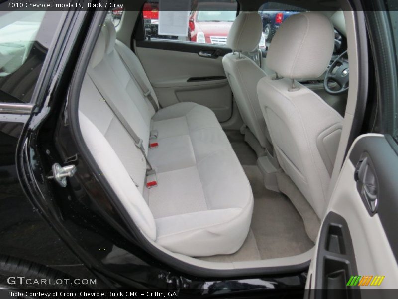 Rear Seat of 2010 Impala LS