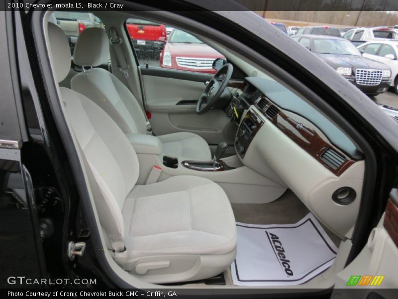 Black / Gray 2010 Chevrolet Impala LS
