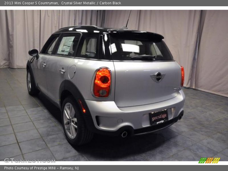 Crystal Silver Metallic / Carbon Black 2013 Mini Cooper S Countryman