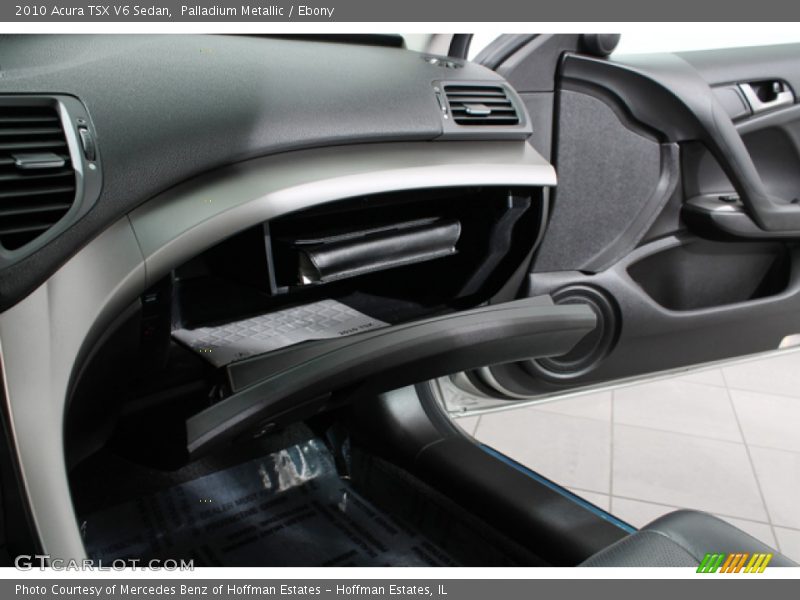 Palladium Metallic / Ebony 2010 Acura TSX V6 Sedan