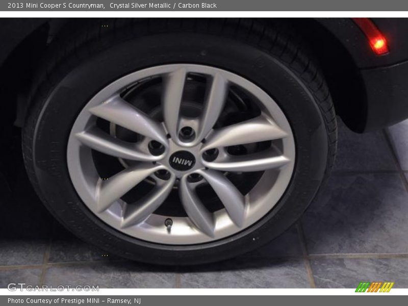 Crystal Silver Metallic / Carbon Black 2013 Mini Cooper S Countryman