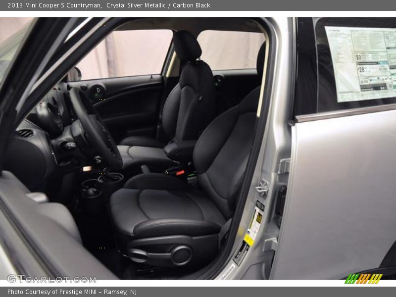Crystal Silver Metallic / Carbon Black 2013 Mini Cooper S Countryman