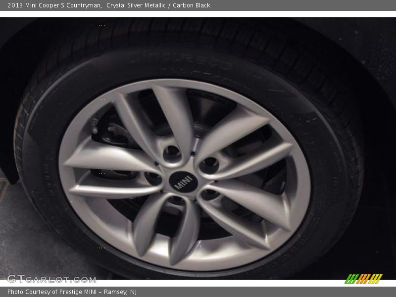 Crystal Silver Metallic / Carbon Black 2013 Mini Cooper S Countryman