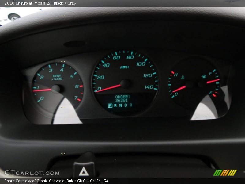  2010 Impala LS LS Gauges