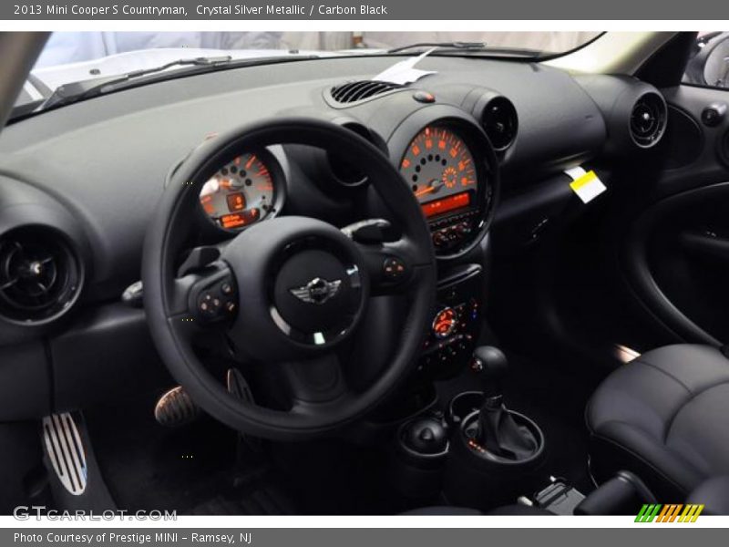 Crystal Silver Metallic / Carbon Black 2013 Mini Cooper S Countryman