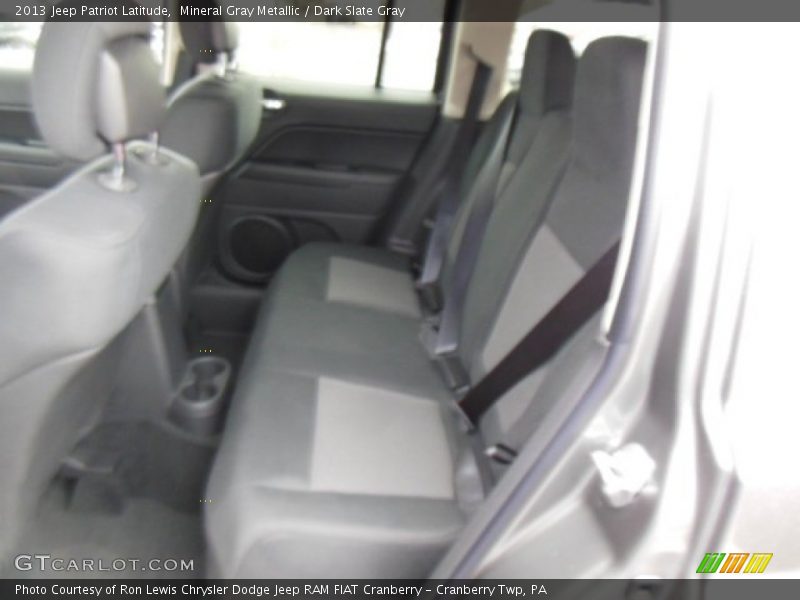 Mineral Gray Metallic / Dark Slate Gray 2013 Jeep Patriot Latitude