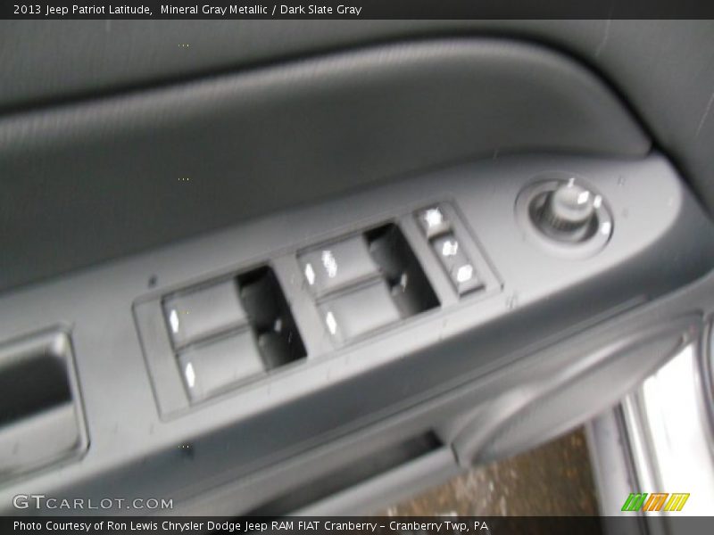 Mineral Gray Metallic / Dark Slate Gray 2013 Jeep Patriot Latitude