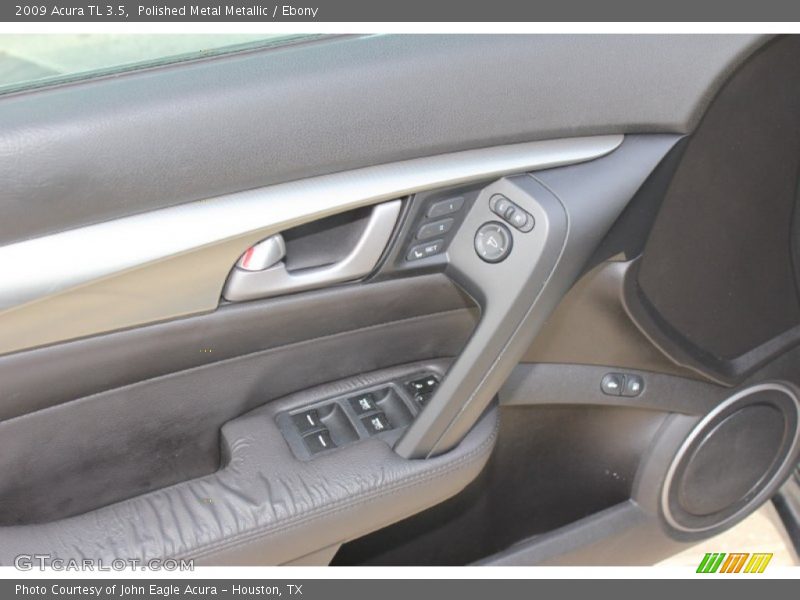Polished Metal Metallic / Ebony 2009 Acura TL 3.5