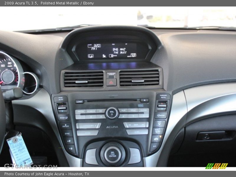 Polished Metal Metallic / Ebony 2009 Acura TL 3.5